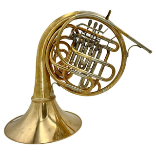 Paxman 20L - F/Bb Double French Horn - Gold Brass - Detachable Bell - Unlacquered Finish - Serial #: 98023 L (Pre-Owned)