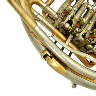 Paxman 20L - F/Bb Double French Horn - Gold Brass - Detachable Bell - Unlacquered Finish - Serial #: 98023 L (Pre-Owned)