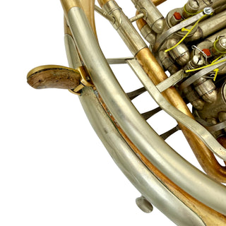 Paxman 20L - F/Bb Double French Horn - Gold Brass - Detachable Bell - Unlacquered Finish - Serial #: 98023 L (Pre-Owned)