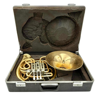 Paxman 20L - F/Bb Double French Horn - Gold Brass - Detachable Bell - Unlacquered Finish - Serial #: 98023 L (Pre-Owned)