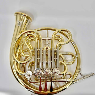 Paxman 20MYDC - F/Bb Double French Horn - Yellow Brass - Detachable Bell - Unlacquered Finish