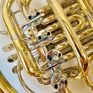 Paxman 20MYDC - F/Bb Double French Horn - Yellow Brass - Detachable Bell - Unlacquered Finish