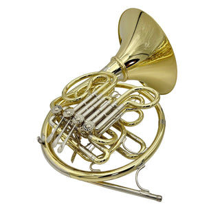 Paxman 20MYDC - F/Bb Double French Horn - Yellow Brass - Detachable Bell - Unlacquered Finish