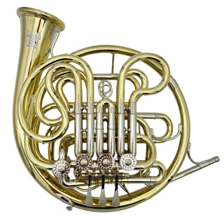 Paxman 20MYDC - F/Bb Double French Horn - Yellow Brass - Detachable Bell - Unlacquered Finish