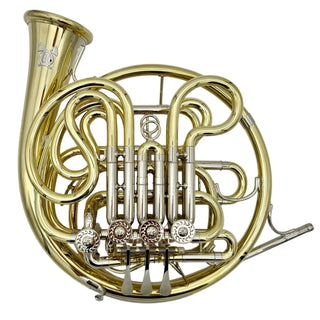 Paxman 20MYDC - F/Bb Double French Horn - Yellow Brass - Detachable Bell - Unlacquered Finish