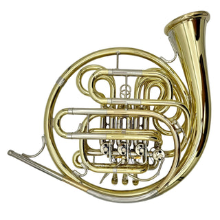 Paxman 20MYDC - F/Bb Double French Horn - Yellow Brass - Detachable Bell - Unlacquered Finish