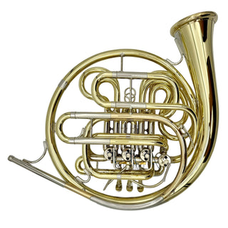 Paxman 20MYDC - F/Bb Double French Horn - Yellow Brass - Detachable Bell - Unlacquered Finish