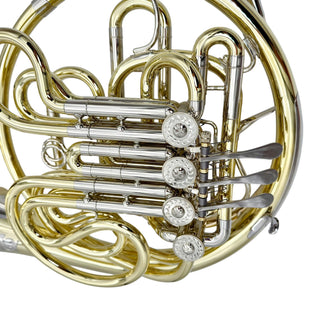 Paxman 20MYDC - F/Bb Double French Horn - Yellow Brass - Detachable Bell - Unlacquered Finish