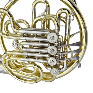 Paxman 20MYDC - F/Bb Double French Horn - Yellow Brass - Detachable Bell - Unlacquered Finish