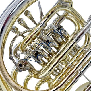Paxman 20MYDC - F/Bb Double French Horn - Yellow Brass - Detachable Bell - Unlacquered Finish