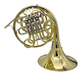 Paxman 20MYDC - F/Bb Double French Horn - Yellow Brass - Detachable Bell - Unlacquered Finish