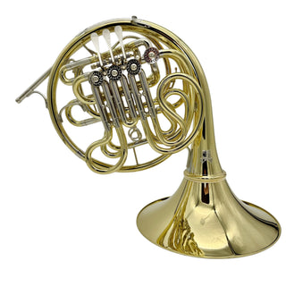 Paxman 20MYDC - F/Bb Double French Horn - Yellow Brass - Detachable Bell - Unlacquered Finish