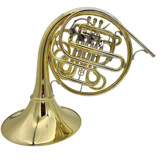 Paxman 20MYDC - F/Bb Double French Horn - Yellow Brass - Detachable Bell - Unlacquered Finish