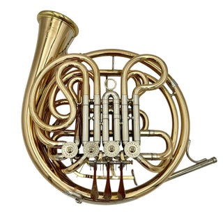 Paxman 23e - F/Bb Double French Horn -  Gold Brass - Detachable Bell - Lacquered Finish - Serial #: 3477 (Pre-Owned)