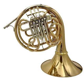 Paxman 23e - F/Bb Double French Horn -  Gold Brass - Detachable Bell - Lacquered Finish - Serial #: 3477 (Pre-Owned)