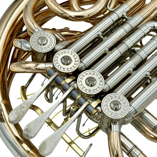 Paxman 23e - F/Bb Double French Horn -  Gold Brass - Detachable Bell - Lacquered Finish - Serial #: 3477 (Pre-Owned)