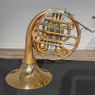Paxman 25E w/ Extra Bell Flare - F/Bb Double Horn - Unlacquered Finish - Serial #: 2158 (Pre-Owned)