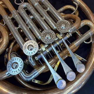 Paxman 25E w/ Extra Bell Flare - F/Bb Double Horn - Unlacquered Finish - Serial #: 2158 (Pre-Owned)