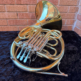 Paxman 27M - F/Bb Double French Horn - Yellow Brass - Detachable Bell - Lacquered Finish - Serial #: 62000 (Pre-Owned)