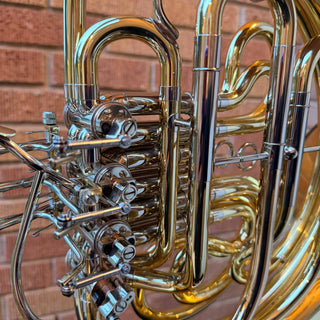 Paxman 27M - F/Bb Double French Horn - Yellow Brass - Detachable Bell - Lacquered Finish - Serial #: 62000 (Pre-Owned)