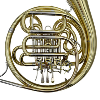 Paxman Academy - F/Bb Double French Horn - Yellow Brass - Fixed Bell - Lacquered Finish - Serial #: 5082779 (Pre-Owned)