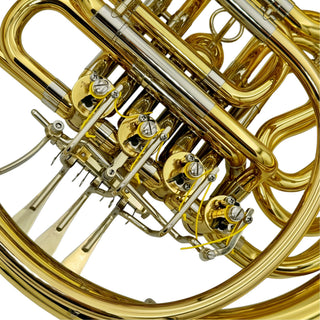 Paxman Academy - F/Bb Double French Horn - Yellow Brass - Fixed Bell - Lacquered Finish - Serial #: 5082779 (Pre-Owned)