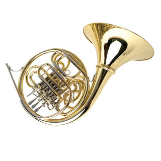 Paxman Series 4 - F/Bb Double French Horn - Yellow Brass - Detachable Bell - Lacquered Finish