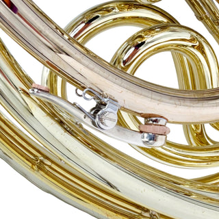 Ricco Kühn W 293 - F/Bb Double French Horn - Yellow Brass - Detachable Bell - Unlacquered Finish