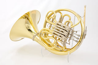 Ricco Kühn W 293 Innovation - F/Bb Double French Horn - Yellow Brass - Detachable Bell - Unlacquered Finish