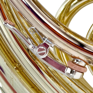 Ricco Kühn W 293 Innovation - F/Bb Double French Horn - Yellow Brass - Detachable Bell - Unlacquered Finish