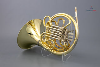 Ricco Kühn W 293 X - F/Bb Double French Horn - Yellow Brass - Detachable Bell - Unlacquered Finish