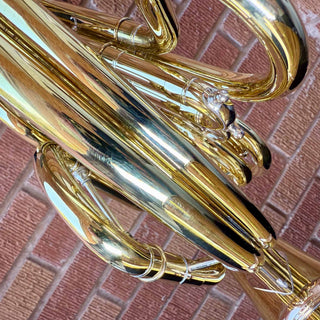 S.E. Shires Custom Series Model SHR200-U - F/Bb Double French Horn - Detachable Bell Unlacquered Finish