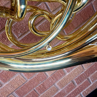 S.E. Shires Custom Series Model SHR200-U - F/Bb Double French Horn - Detachable Bell Unlacquered Finish
