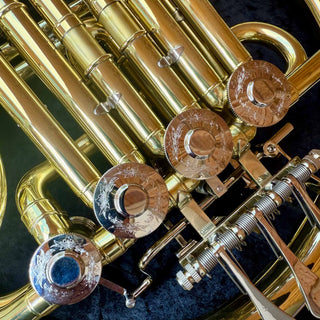 S.E. Shires Q20 - F/Bb Double French Horn - Yellow Brass - Detachable Bell - Lacquered Finish