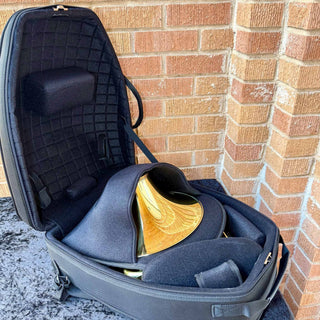 S.E. Shires Q20 - F/Bb Double French Horn - Yellow Brass - Detachable Bell - Lacquered Finish