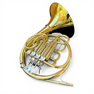 S.E. Shires Q20 - F/Bb Double French Horn - Yellow Brass - Detachable Bell - Lacquered Finish