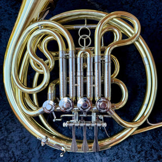 S.E. Shires Q21 - F/Bb Double French Horn - Yellow Brass - Detachable Bell - Lacquered Finish