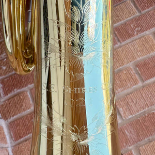 S.E. Shires Q21 - F/Bb Double French Horn - Yellow Brass - Detachable Bell - Unlacquered Finish
