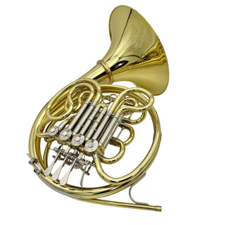 S.E. Shires Q21 - F/Bb Double French Horn - Yellow Brass - Detachable Bell - Lacquered Finish