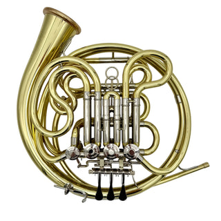 S.E. Shires Q21 - F/Bb Double French Horn - Yellow Brass - Detachable Bell - Lacquered Finish