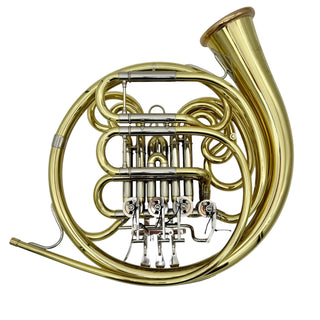S.E. Shires Q21 - F/Bb Double French Horn - Yellow Brass - Detachable Bell - Lacquered Finish