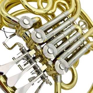S.E. Shires Q21 - F/Bb Double French Horn - Yellow Brass - Detachable Bell - Lacquered Finish