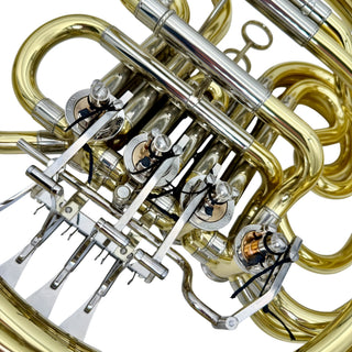 S.E. Shires Q21 - F/Bb Double French Horn - Yellow Brass - Detachable Bell - Lacquered Finish
