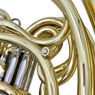 S.E. Shires Q21 - F/Bb Double French Horn - Yellow Brass - Detachable Bell - Lacquered Finish
