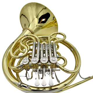 S.E. Shires Q21 - F/Bb Double French Horn - Yellow Brass - Detachable Bell - Lacquered Finish