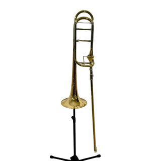 S.E. Shires Q30GA Q Series Tenor Trombone Gold Brass Bell Axial-Flow Valve