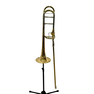 S.E. Shires Q30GA Q Series Tenor Trombone Gold Brass Bell Axial-Flow Valve