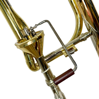 S.E. Shires Q30GA Q Series Tenor Trombone Gold Brass Bell Axial-Flow Valve