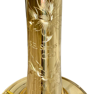 S.E. Shires Q30GA Q Series Tenor Trombone Gold Brass Bell Axial-Flow Valve
