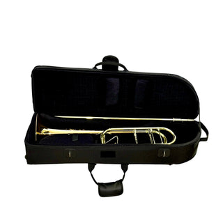 S.E. Shires Q30GA Q Series Tenor Trombone Gold Brass Bell Axial-Flow Valve
